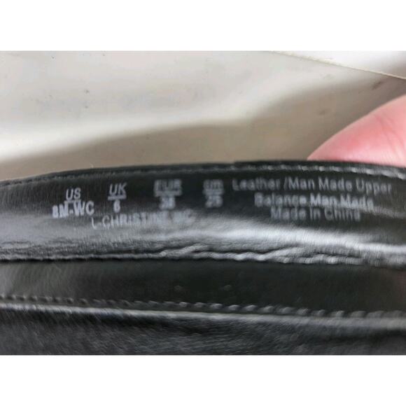 Franco Sarto Women's Christine Black Knee High Boots Size 8 M Wide Calf Leather - Picture 11 of 12